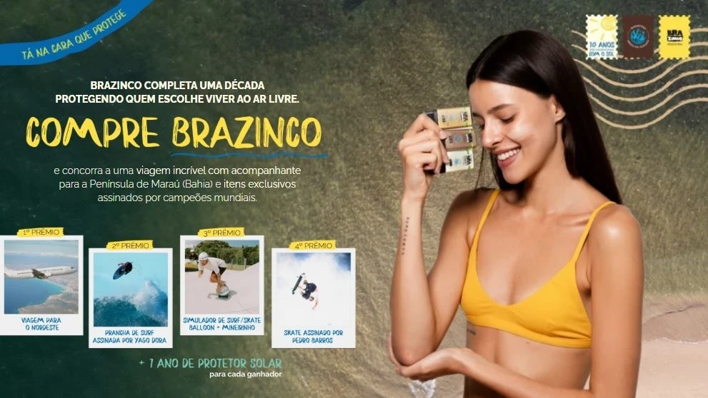 Promoção Aniversário Brazinco 10 Anos